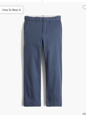 Crewcuts Navy Blue Chino Pants - Slim Fit